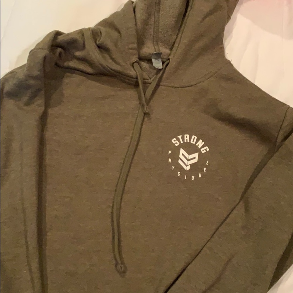 Strong Physiquez Green Hoodie